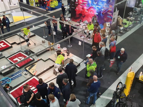 Bilde fra messehallen i 2019