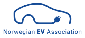 Norwegian EV Association logo